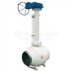 Robinet à tournant sphérique souterrain entièrement soudé