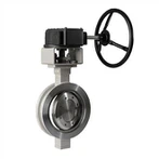 Vanne papillon triple excentration